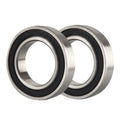 Bearings 1 Pair 2* 6905-2rs High Quality 25x42x9mm Section High