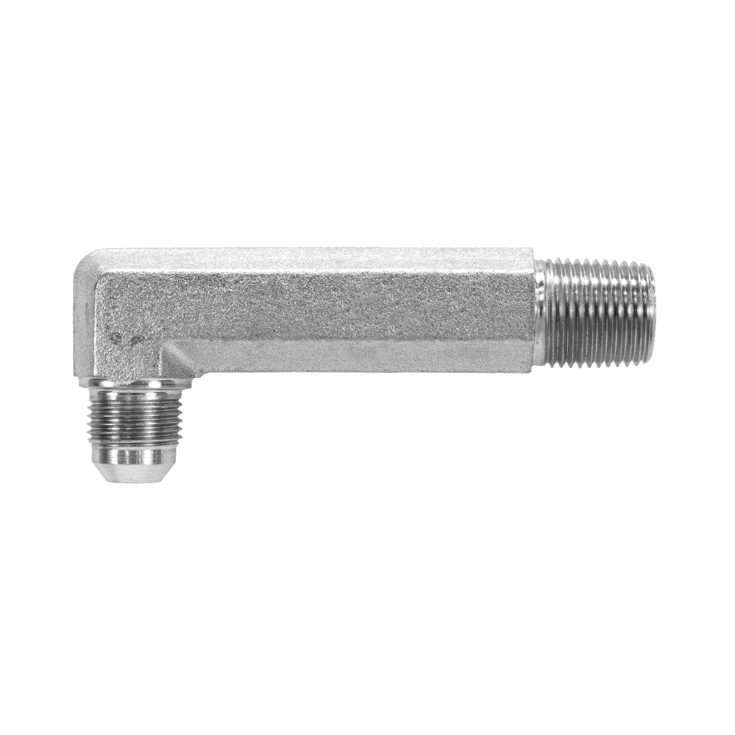 Hydraulic Fitting 1/4" Male Jic X 1/4" Male Pipe 90° Xx-long