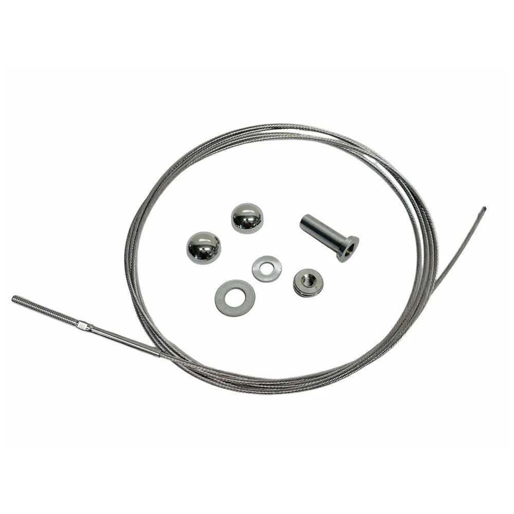 10 Ft 1/8" Stainless Steel T316 Deck Railing Kit, Cable Railing/stair