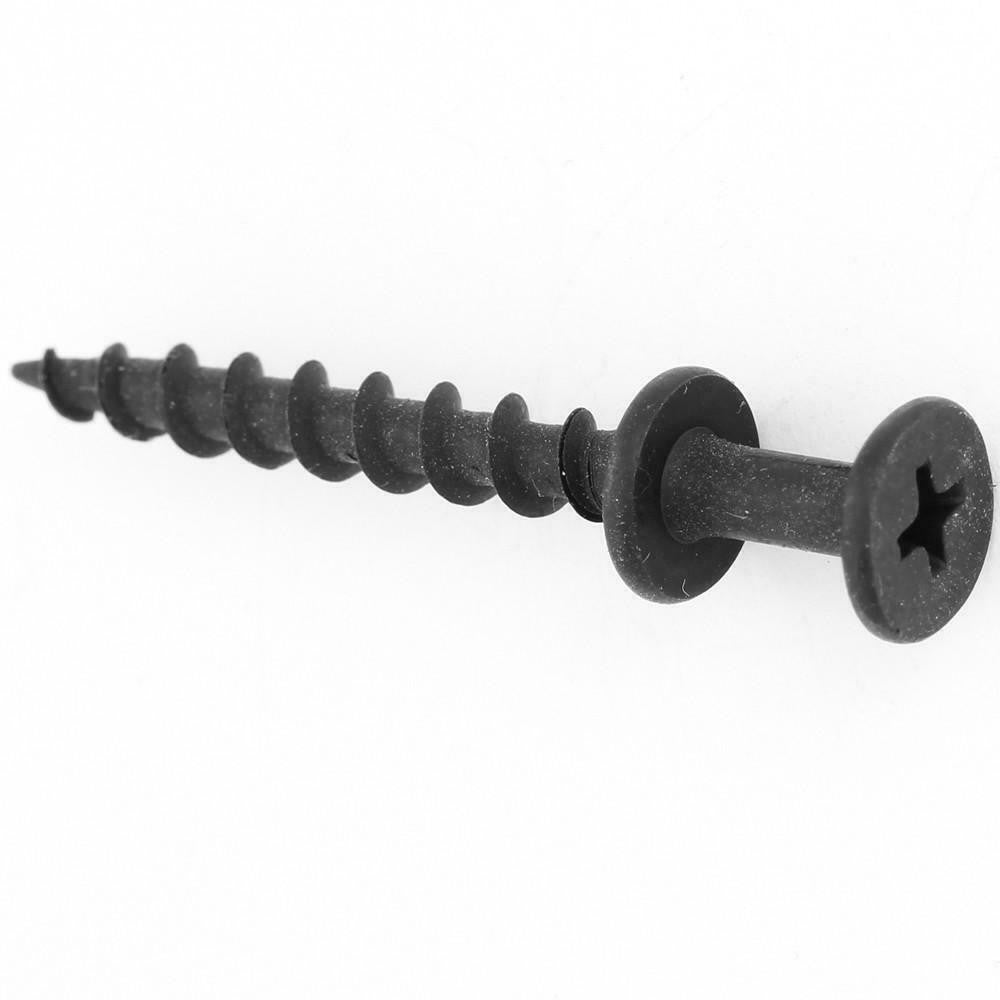 Bear Claw Picture Hanging Screws Plasterboard Black Hanger Hangman