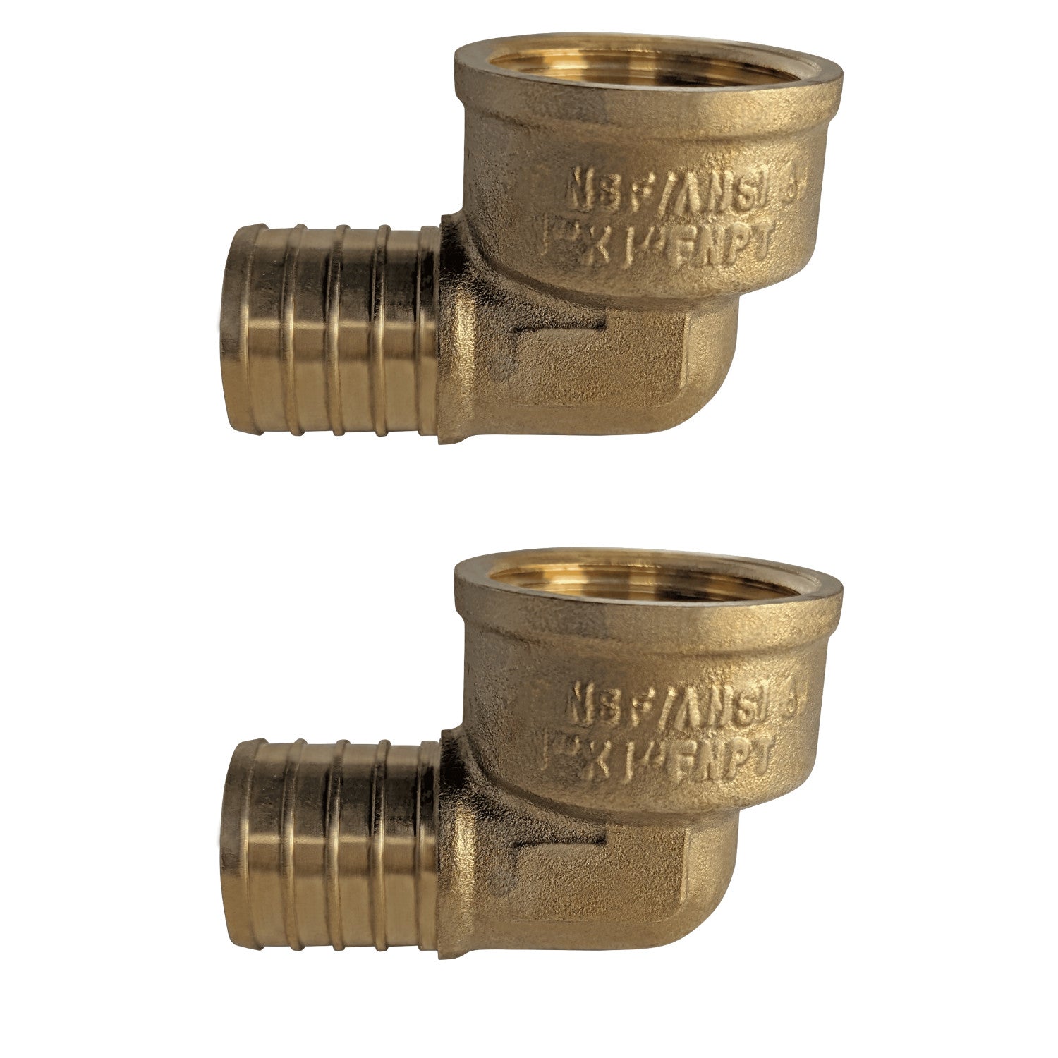 XFITTING 1" Pex-B x 1" Female NPT Elbow 2 Pack