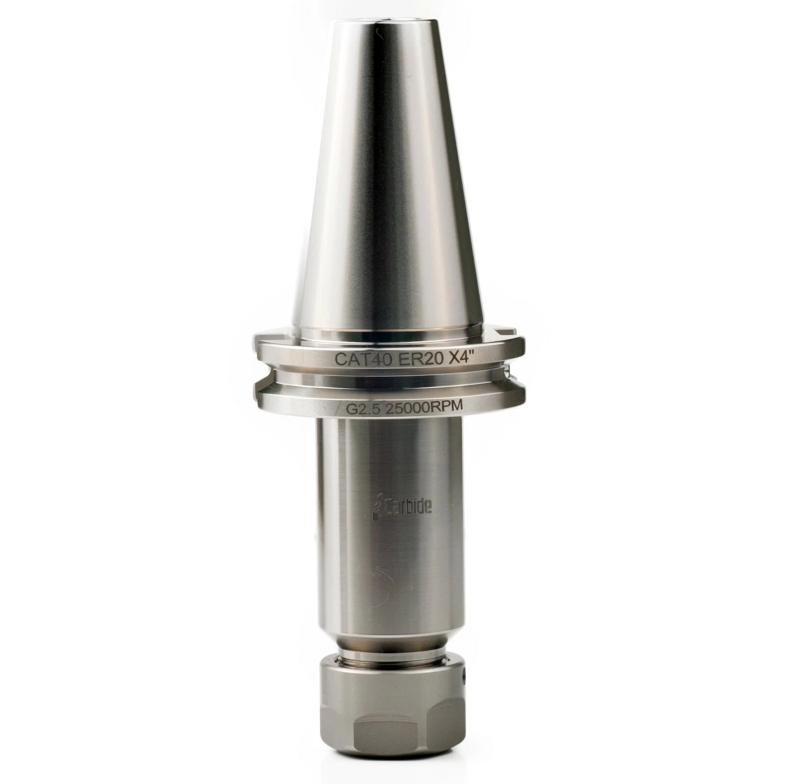 Precision 5/8-11 Cat40 Er20 4.0" Collet Chuck Tool | Built Supply Co