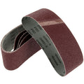 10PCS 3x21 Inch AO Sanding Belts 100 Grit Belt Sander File Belt for