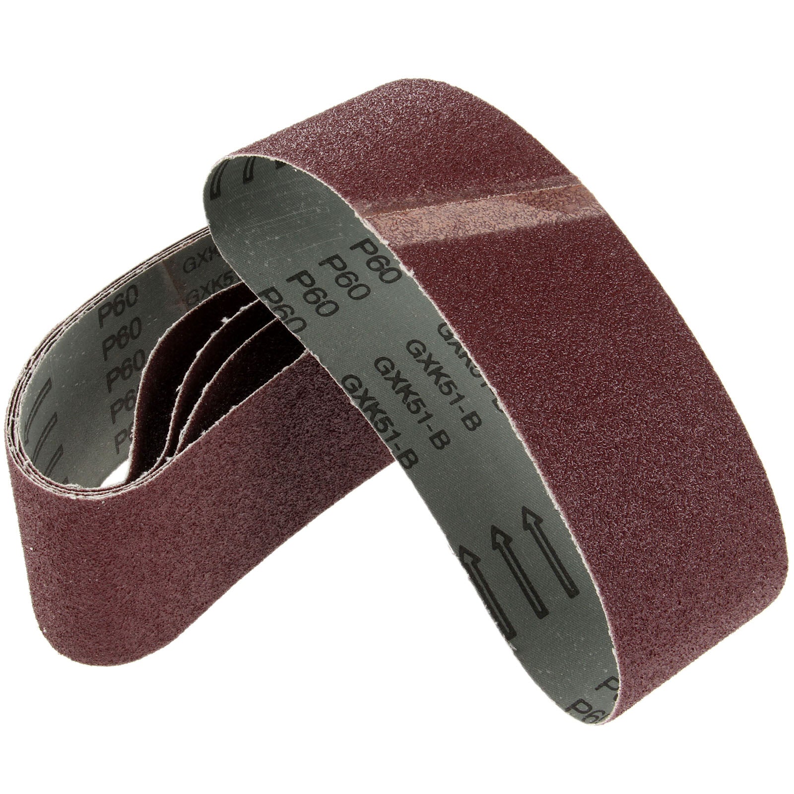 10PCS 3x21 Inch AO Sanding Belts 100 Grit Belt Sander File Belt for