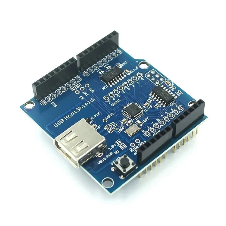 Universal USB Host Shield for Arduino - Supports Google Android ADK Devices