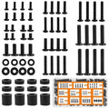 Tv Mounting Hardware Kit With M5 M6 M8 Screws Washers Spacers