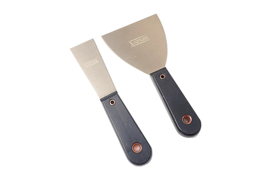 Spark Proof Non-sparking Al-br Putty Knife Wall Scraper Pvc Handle
