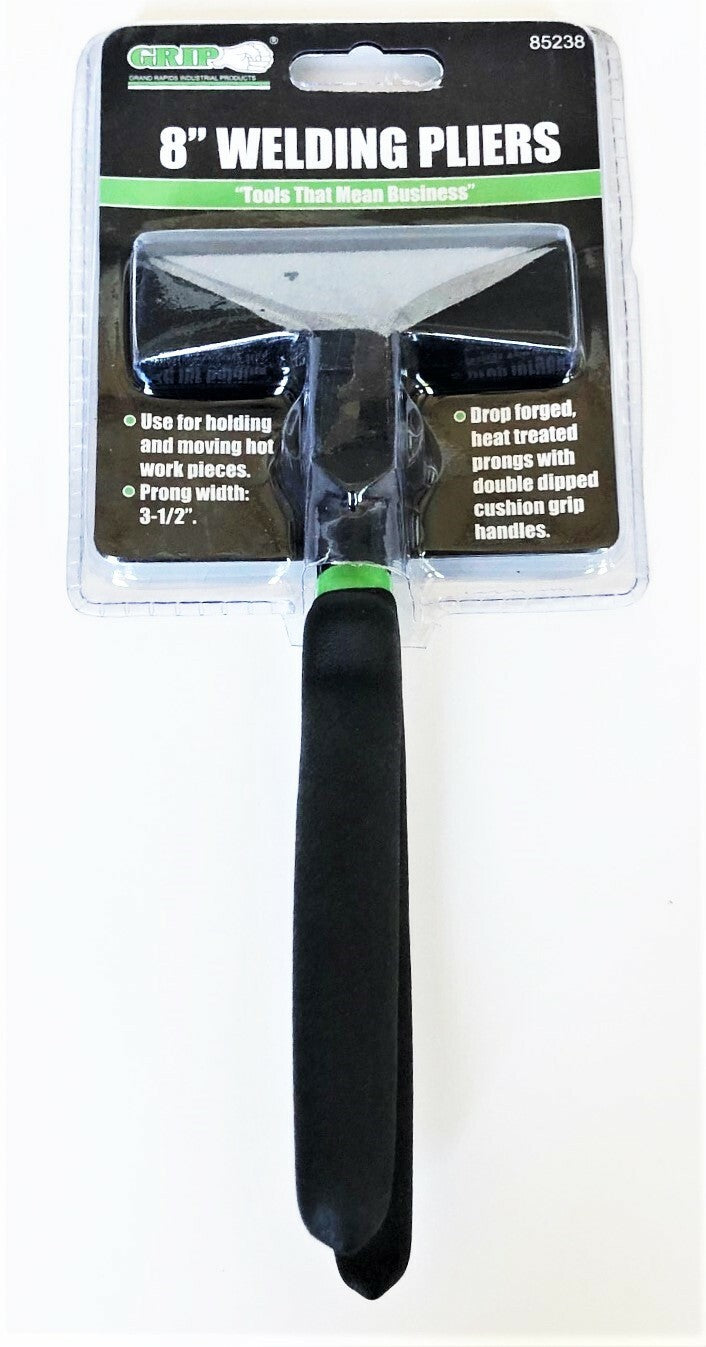 Grip Welding Pliers Flat 3-1/4" Jaw