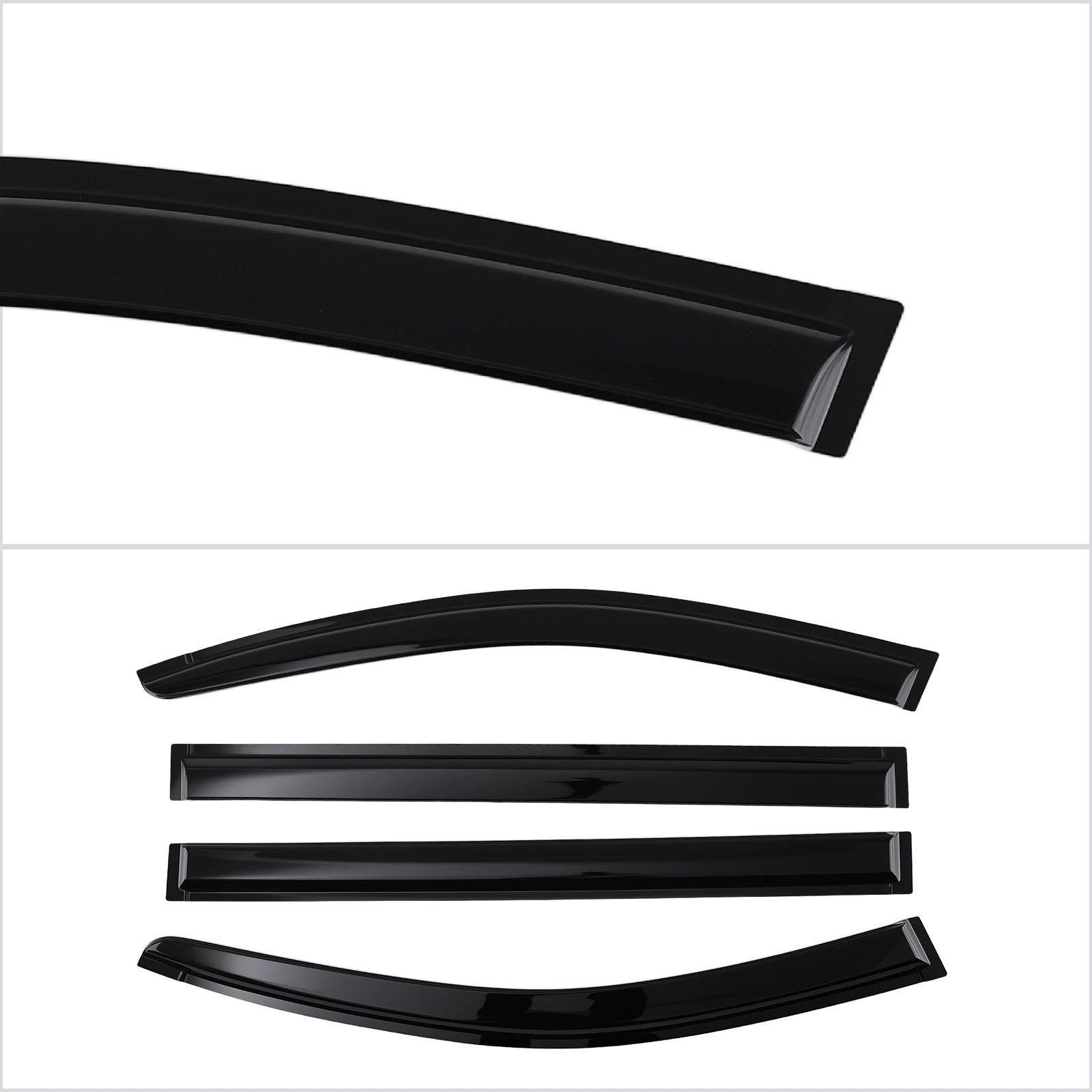Window Rain Guard Visor For Dodge Grand Caravan | Built Supply Co