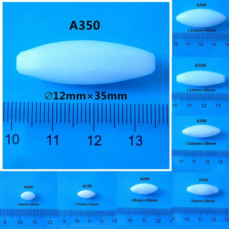 Magnetic Stirrer Mixer Stir Bar Ptfe Olive Cone Type A 7 Sizes