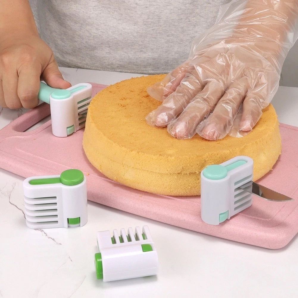 Compact Cake Layer Slicer For Home Bakers Cakes Bread Toast