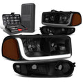 For 2001-2007 Gmc Sierra Led Tube Tinted/amber | Built Supply Co