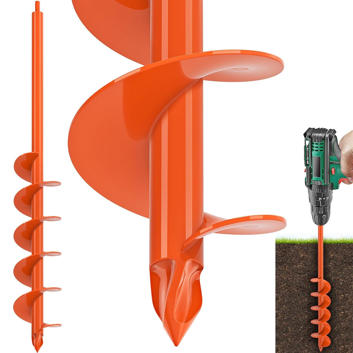 Upgraded Auger Drill Bit for Planting