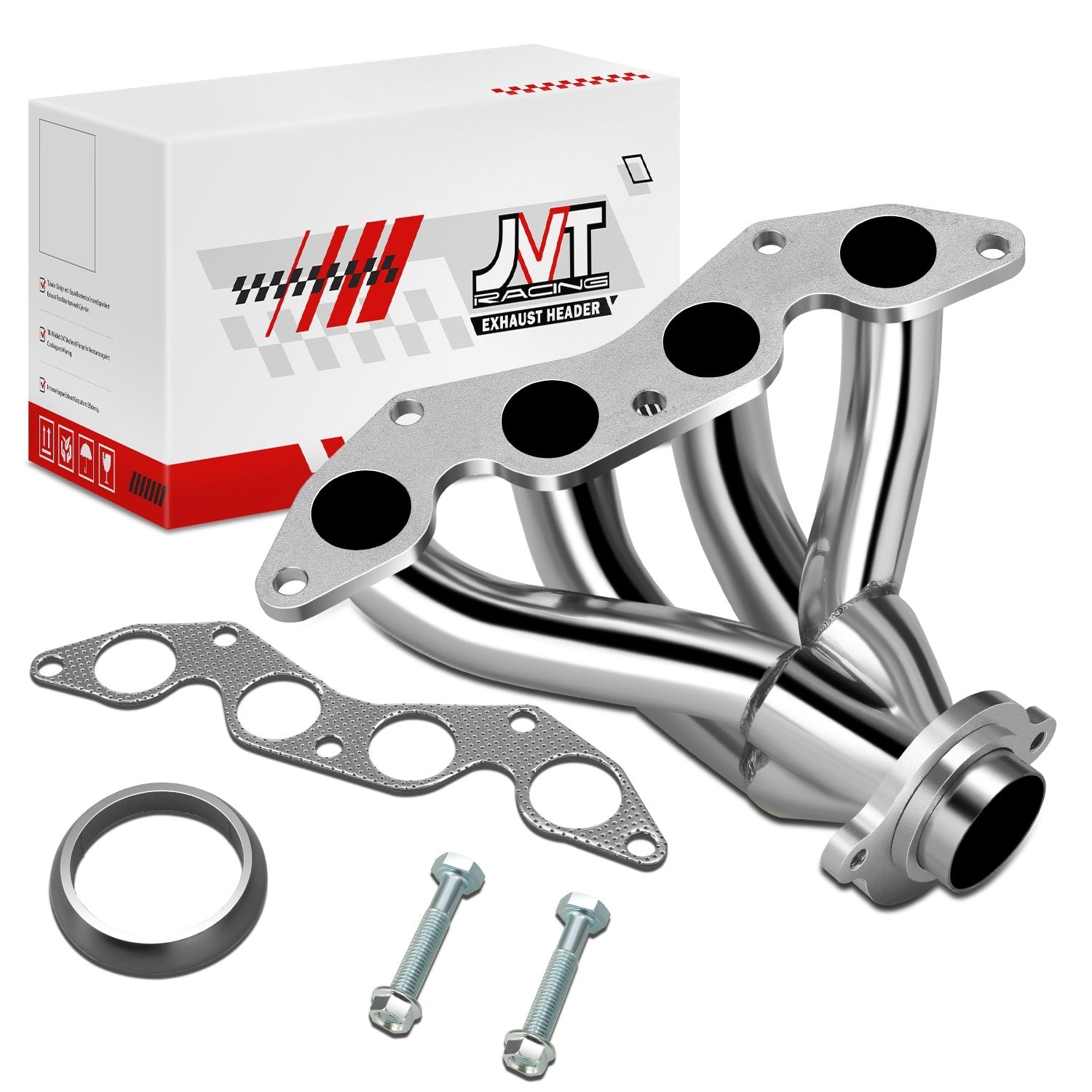 Fit 01-05 Honda Civic Ex 2dr 4dr Stainless Steel Manifold 4-1 Headers