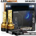 2x HB4 9006 6500K LED Headlight Bulb