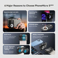 Simplified Smartphone Photography With High Power Macro Lenses And