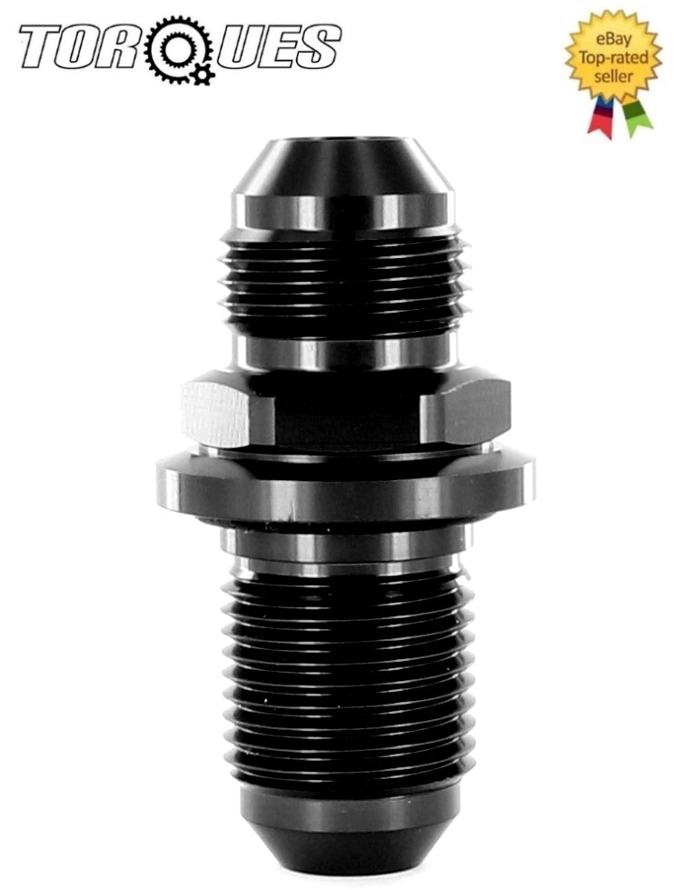 AN 12 (12AN) STRAIGHT O ring sealed Bulkhead / Fuel Cell Fitting