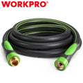 WORKPRO Garden Hose 5/8 IN x 10 FT Water Hose w/Bi-Material 360°