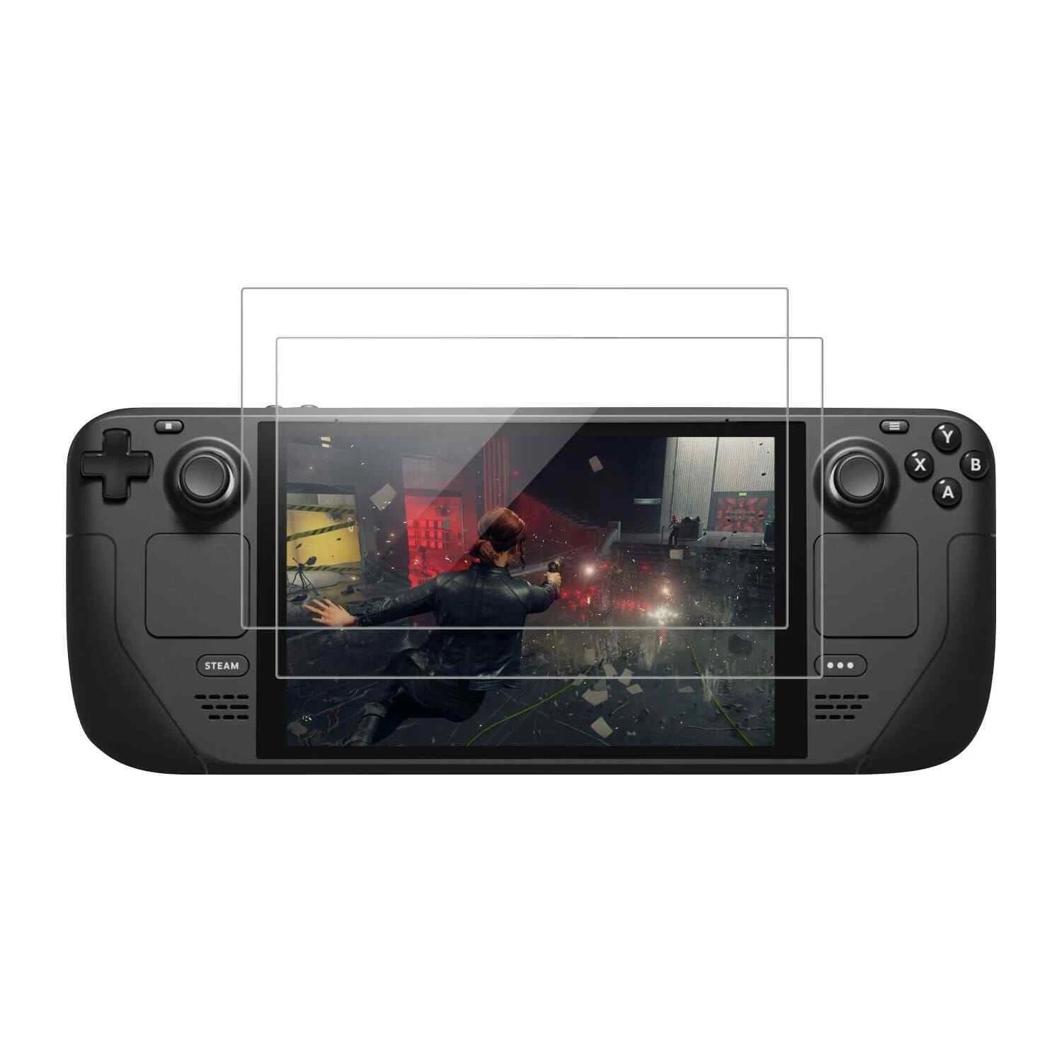 2pack 0.33mm Thickness 9h Tempered Glass Screen Protector For Steam