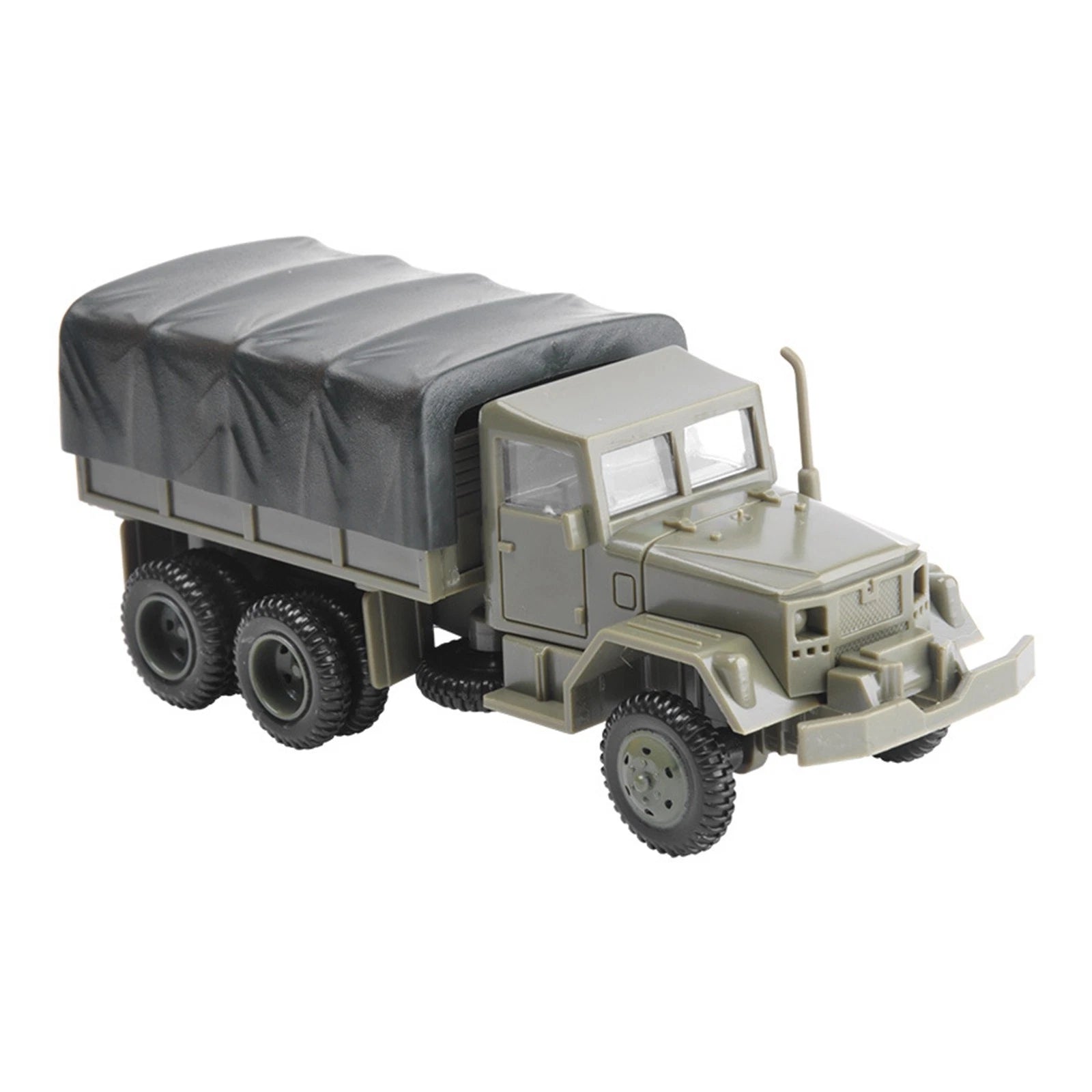 Diy Plastic 4d M35 Military Truck Model 1:72 Simulation Chariot