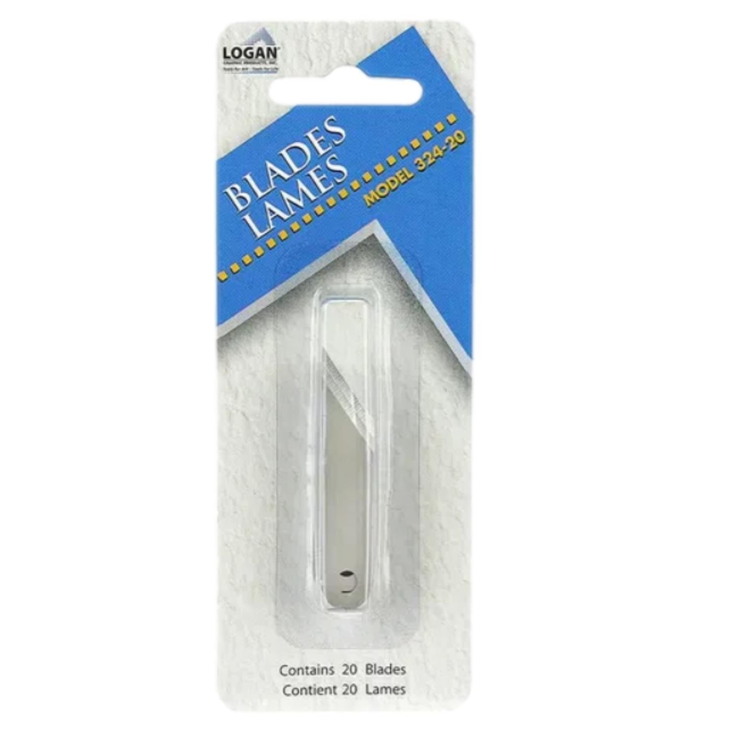 Logan 324 Mat Cutter Blades (20 Pack) | Built Supply Co