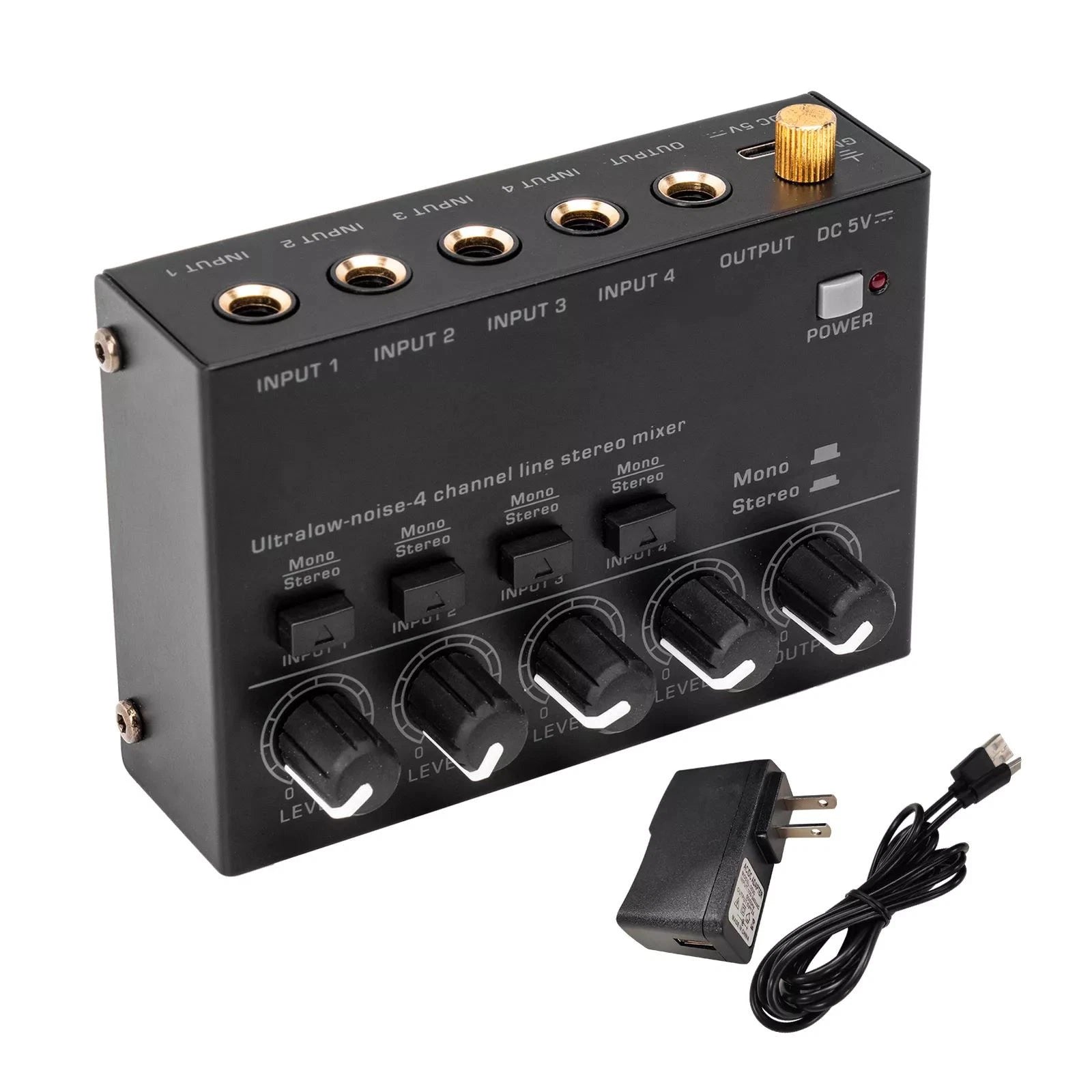New Ultra Low Noise 4 Channel Mini Line Audio | Built Supply Co