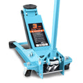 3-20in 6000lbs Capacity Hydraulic Lift Sky Blue Black Floor Jack