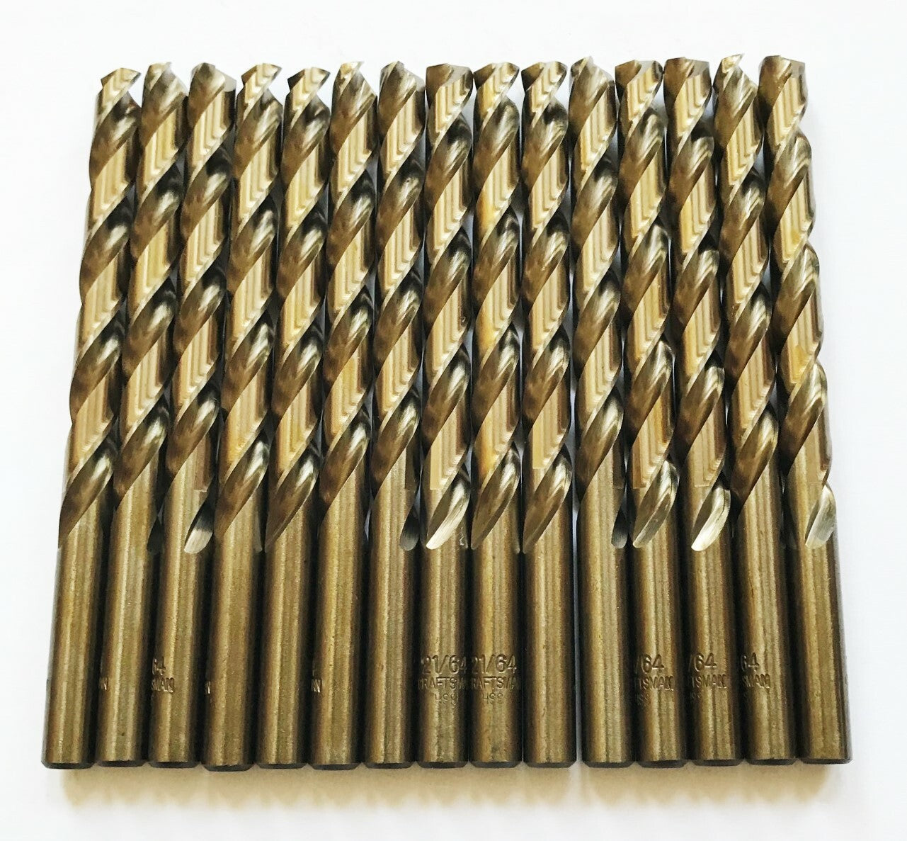 Craftsman 21/64" Cobalt High Speed Steel Drill Bits