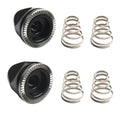 Quick Release Bike Wheel Skewer Springs with Non Slip M5 Nuts Set of 6Opens in a
