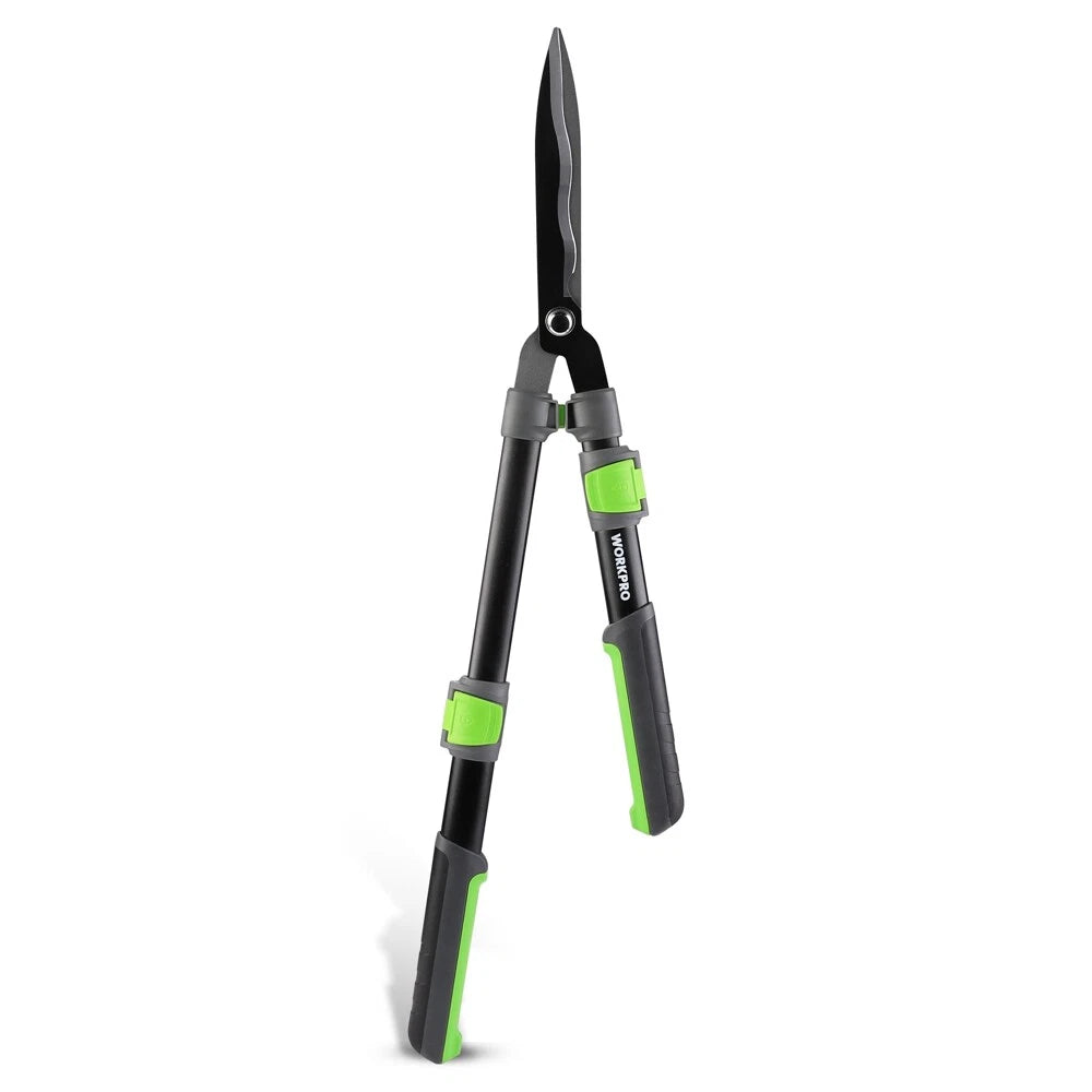 WORKPRO Garden Hedge Shear 25-33" Manual Hedge Trimmer Garden Clipper Pruner USA