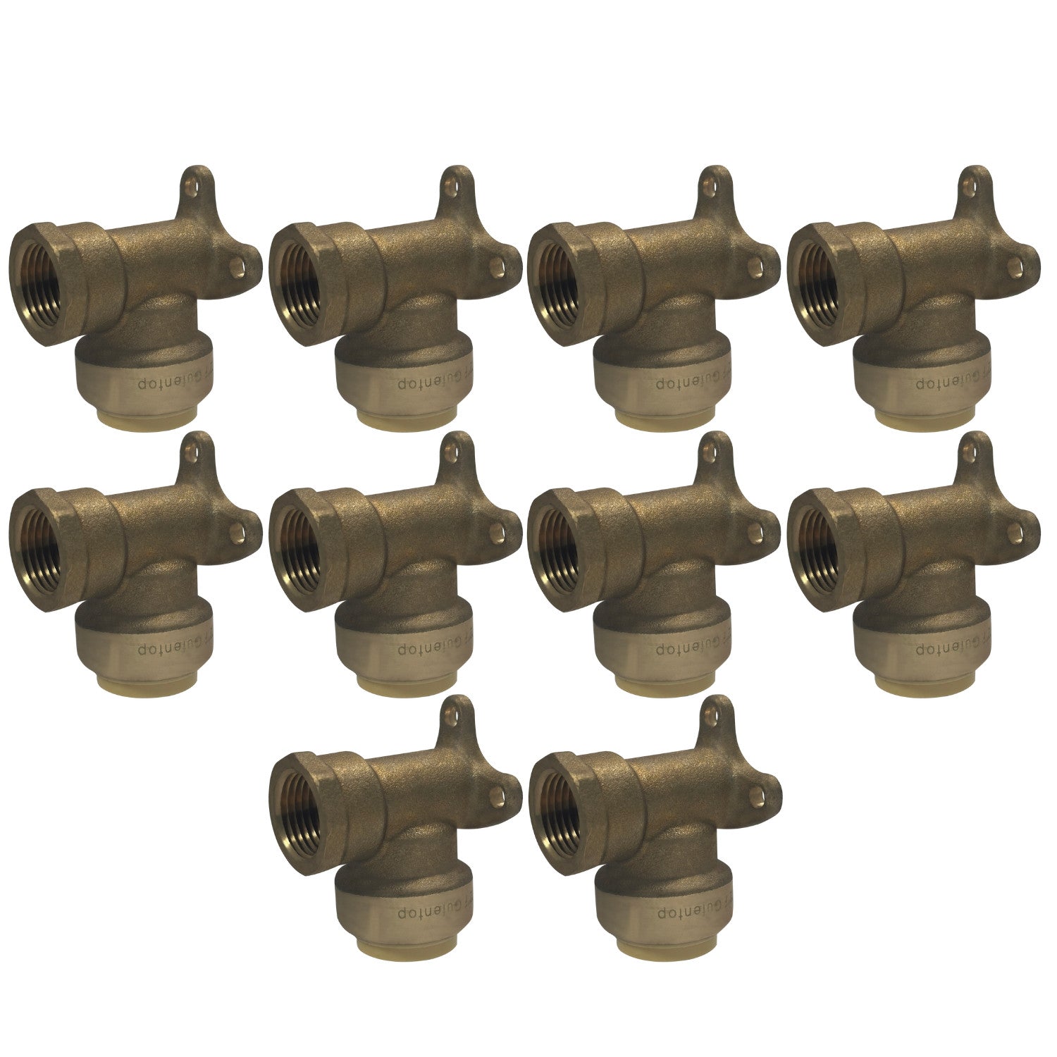 10 Pack XFITTING 3/4" PUSH FIT X 1/2" Female NPT Drop E