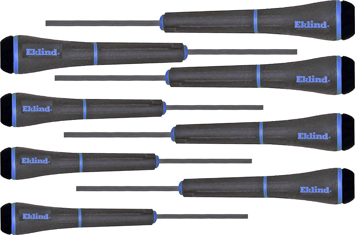 Eklind 8pc Metric Hex Screwdriver Set