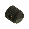 Serrated Knob Plastic 0.157"