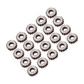 18t 0.3 Modulus 2.55mm Hole Steel Gears Planetary Gear 5.95mm