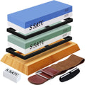 400/1000 3000/8000 Whetstone Sharpening Stone Set by Unbranded