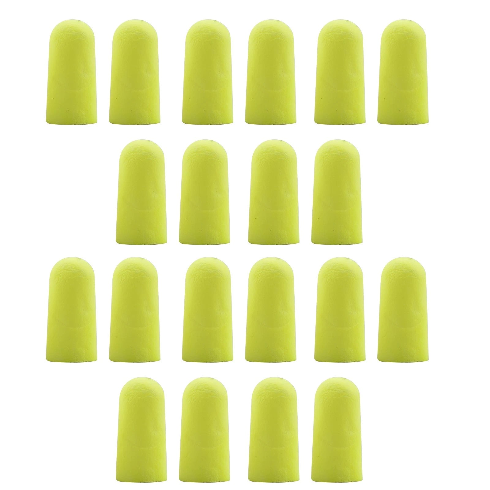 10pair E-a-r Plug Yellow Neons 312-1250 Noise Reduction 33db Uncorded
