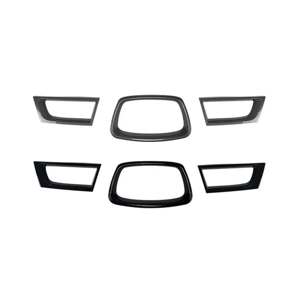 Front Hood Grille Bumper Trim Abs For Impreza For Wrx Sti 9th Gen