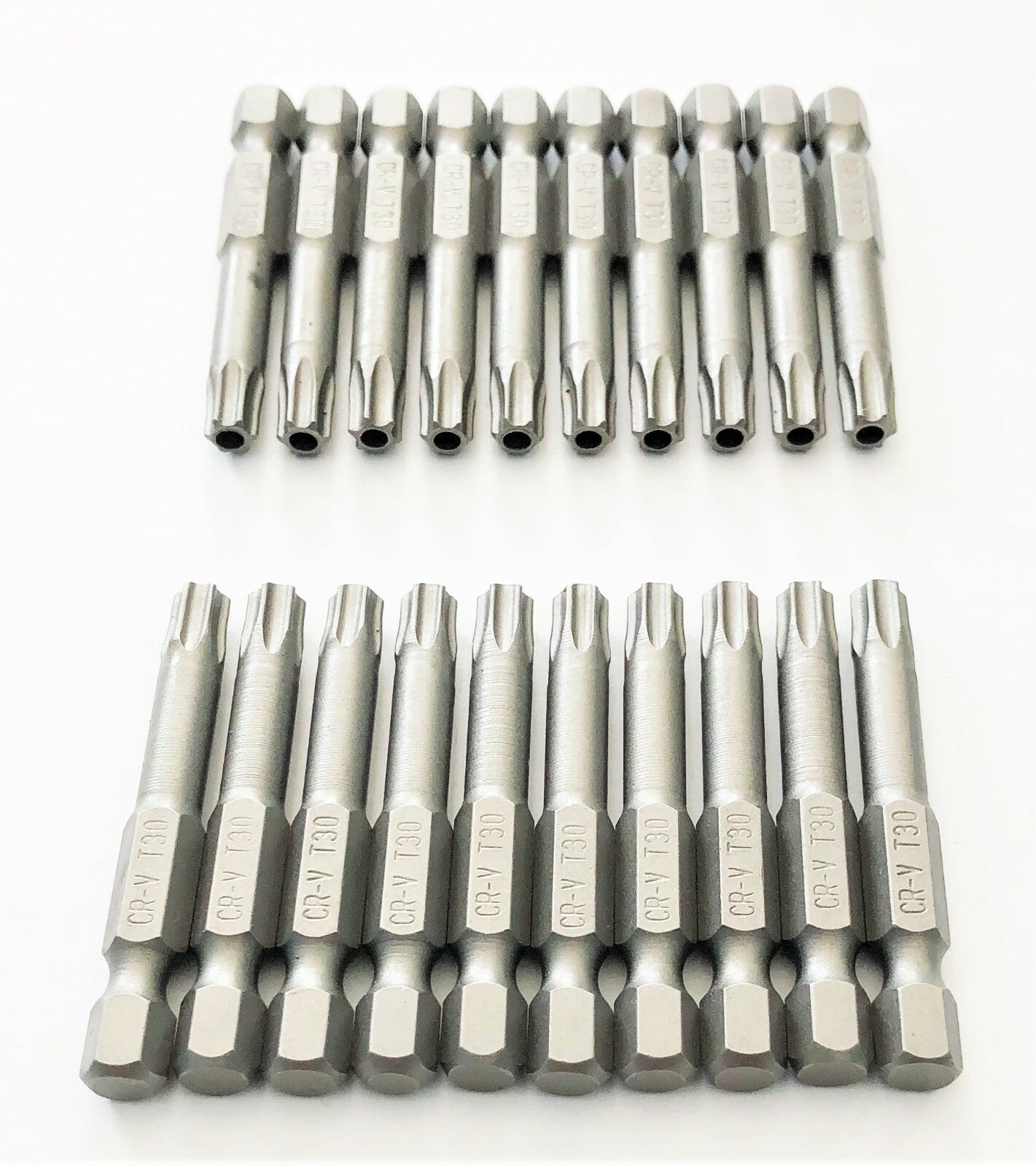 20 Enkay 2" T30 Tamper Proof Torx Star Screw Bits by Enkay