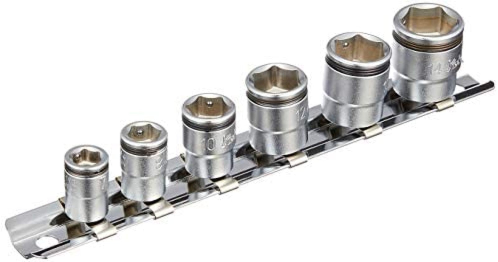 Ko-ken Nut Grip Socket Rail Set 6pcs