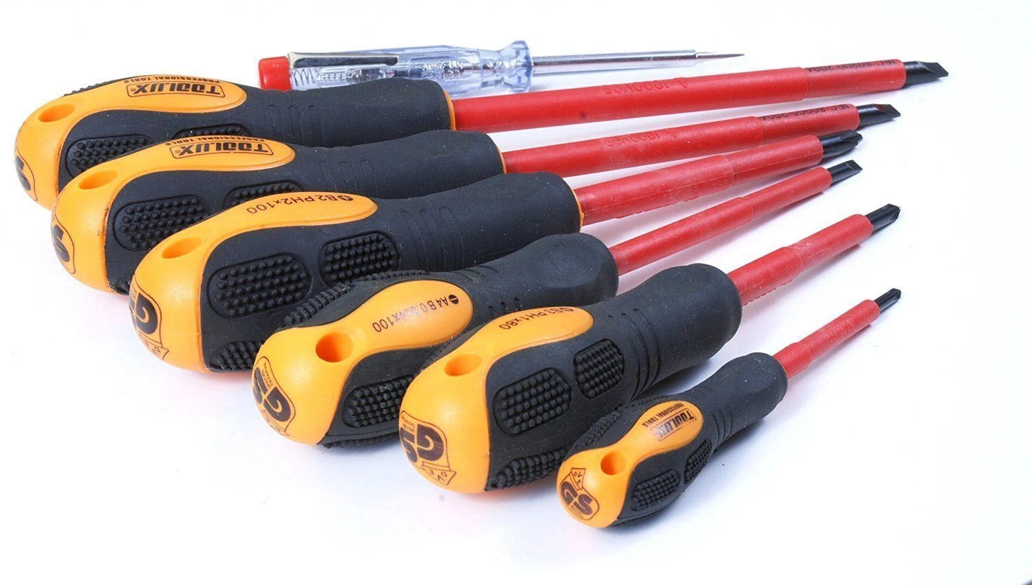 DIN IEC 60900:2004 AC1000V 7pc VDE/Electricia<wbr/>n Screwdriver Set 2yrs Warranty