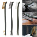 Steel/ Brass/ Nylon Bristle Brushes For Cleaning Welding Slag Paint