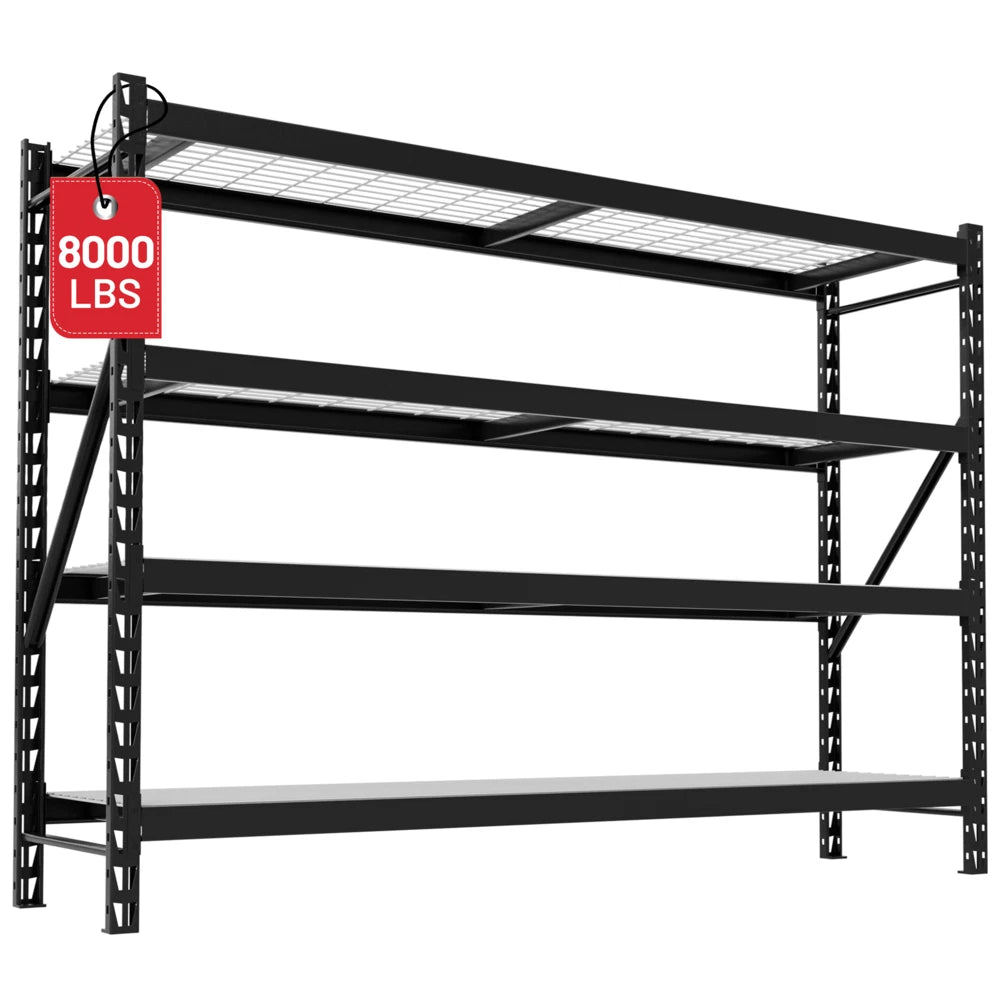 Workpro 77" Extra-wide Metal Garage Shelving | Built Supply Co