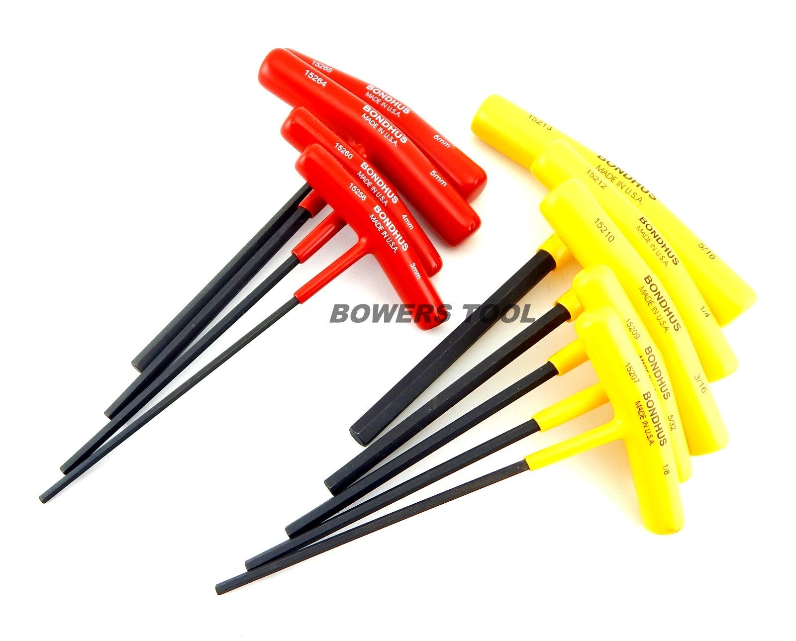 Bondhus T Handle Hex Wrench Set