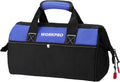 Workpro 13-inch Tool Bag Wide Mouth Tool Tote Bag W/inside Pockets