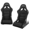 Nrg 330 Fiber Glass Bucket Racing Seat+stainless Steel Adjustable