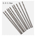 HSS Twist Drill Bits Set 0.8-3.0mm