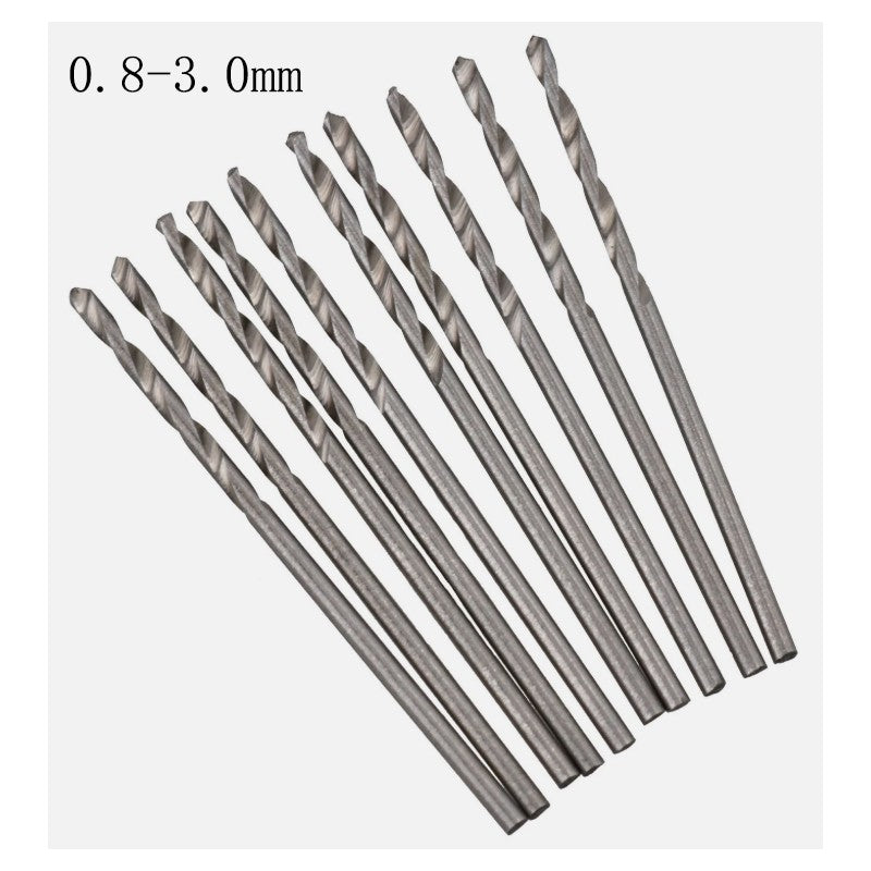HSS Twist Drill Bits Set 0.8-3.0mm