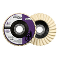 10 Pack - 4.5" x 7/8" BHA Polish Plus Felt Buffing & Polishing Flap