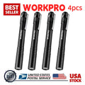 WORKPRO 4x Tactical Flashlight Small LED Torch Light Mini Super Bright Penlight
