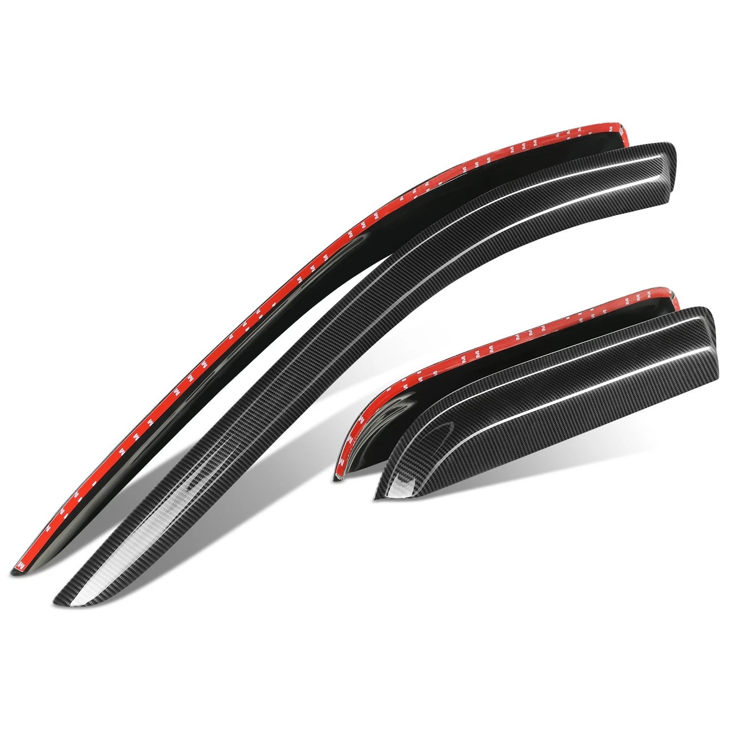 Fit 03-09 Dodge Ram 1500-3500 Crew Cab 3m Adhesive Tape Window Visors